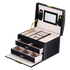 Jewellery Storage Box – Organiser Case for Rings, Necklaces and Accessories Display