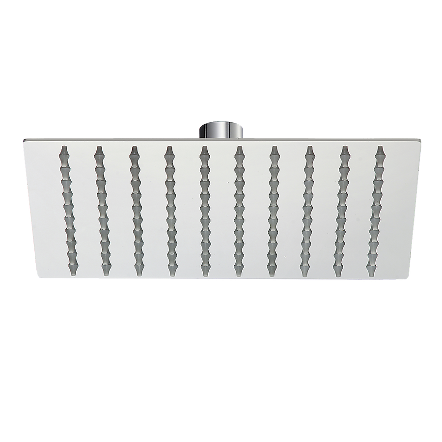 200mm Shower Head Square 304SS Polished Chrome Finish