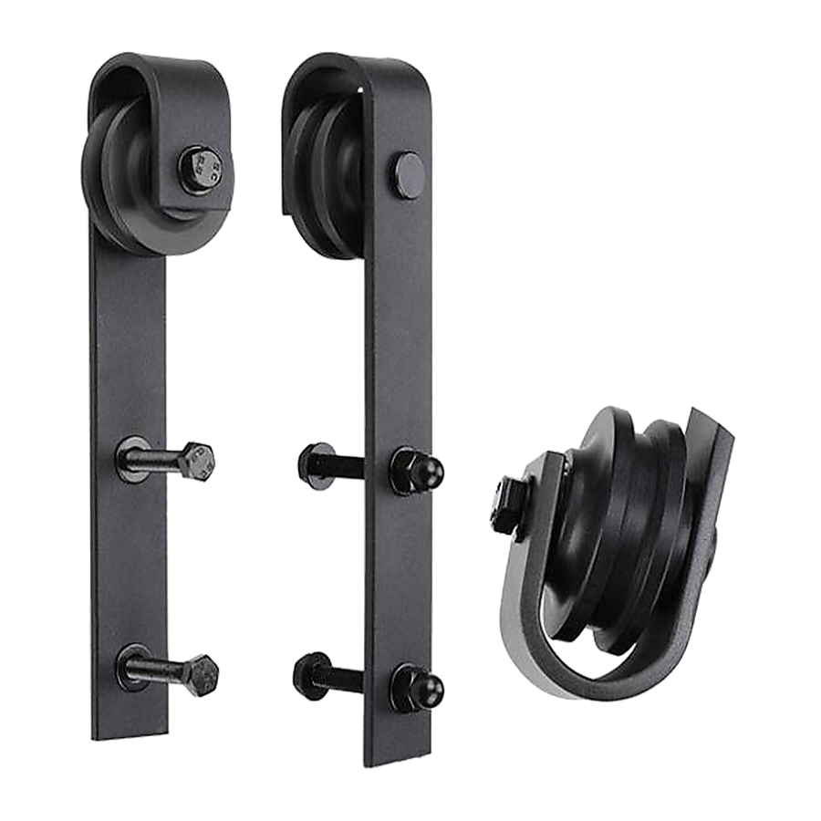 1.8m Sliding Barn Door Hardware Heavy Duty Sturdy Kit