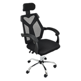 Office Chair – Ergonomic Mesh Back Computer Desk Chair with Padded Foam Seat in Black