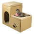 Cat Cardboard House Tree Tower Condo Scratcher Pet Post Pad Mat Furniture