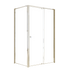Semi Frameless Shower Screen (114~122)x 195cm & (77~80)x 195cm Side AS/NZS Glass