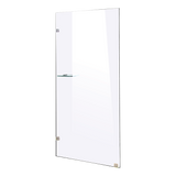 800 x 2000mm Frameless 10mm Safety Glass Shower Screen