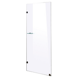 700 x 2100mm Frameless 10mm Safety Glass Shower Screen