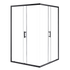 1200 x 900mm Sliding Door Nano Safety Glass Shower Screen By Della Francesca