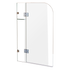 1200 x 1450mm Frameless Bath Panel 10mm Glass Shower Screen By Della Francesca