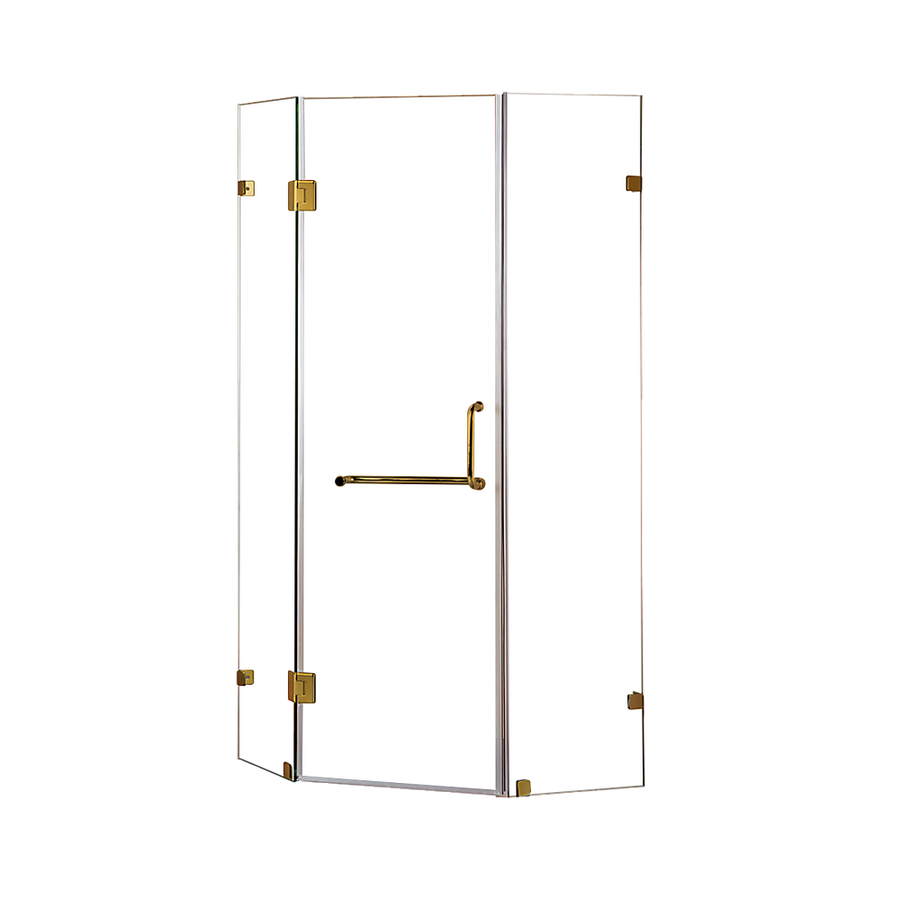 900 x 900mm Frameless 10mm Glass Shower Screen By Della Francesca