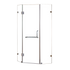 900 x 900mm Frameless 10mm Glass Shower Screen By Della Francesca