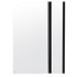 180 Degree Pivot Door 6mm Safety Glass Bath Shower Screen 1200x1400mm By Della Francesca