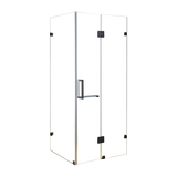 1200 x 800mm Frameless 10mm Glass Shower Screen By Della Francesca