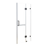 100 x 200cm Wall to Wall Frameless Shower Screen 10mm Glass By Della Francesca