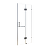 110 x 200cm Wall to Wall Frameless Shower Screen 10mm Glass By Della Francesca