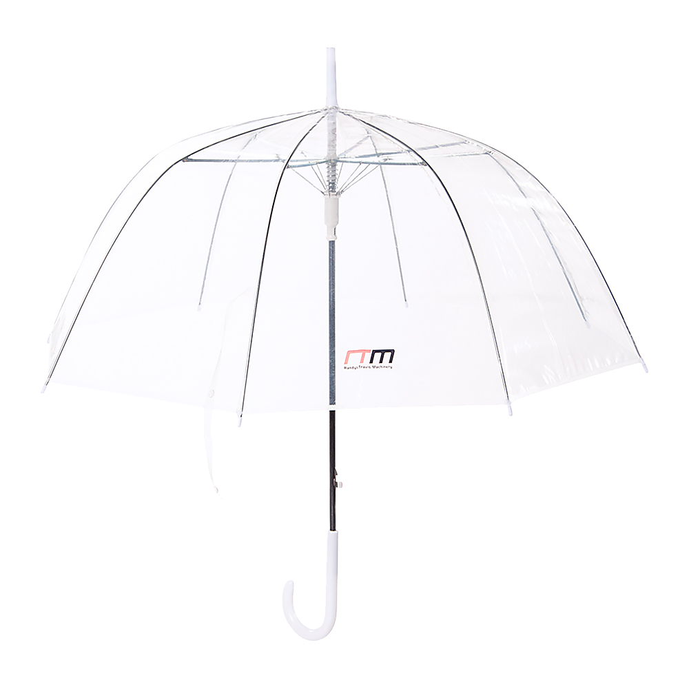 5x Clear Transparent Rain Walking Umbrella Parasol PVC Dome Wedding Party Favour