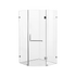 900 x 900mm Frameless 10mm Glass Shower Screen By Della Francesca