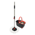 Spin Rotating Mop and Bucket Set with Wheels and 4 Microfibre Mop Heads