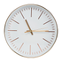 Modern Wall Clock Silent Non-Ticking Quartz Battery Operated Gold