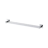 Double Classic Chrome Towel Bar Rail Bathroom