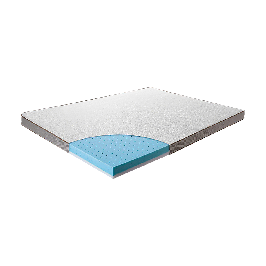 Queen Cooling Gel Memory Foam Mattress Topper – CertiPUR-US® Certified Foam