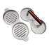 Double Burger Press Hamburger Maker Non Stick Aluminium Beef Patty Meat BBQ