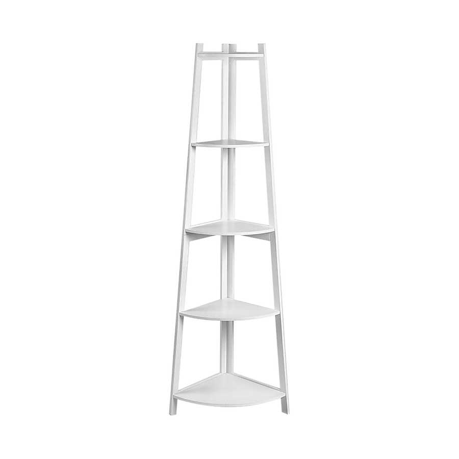 Corner Ladder Shelf Bookcase Display Storage Unit