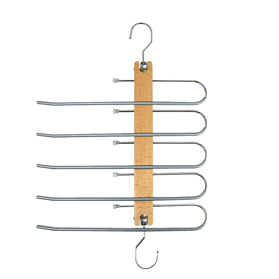 Pants Clothes Coat Hanger Non-slip Magic Space Saver Closet Organizer Rack