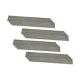 Vinyl Floor Tiles Self Adhesive Flooring Wood Grain Ash Look 16 Pack 2.3SQM