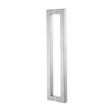 Entrance Door Pull Handle Brushed satin 1500mm