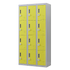 12-Door Locker for Office Gym Shed School Home Storage - 3-Digit Combination Lock
