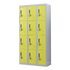 12-Door Locker for Office Gym Shed School Home Storage - 4-Digit Combination Lock