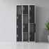 12-Door Locker for Office Gym Shed School Home Storage - Standard Lock with Keys