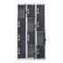 12-Door Locker for Office Gym Shed School Home Storage - 4-Digit Combination Lock