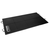 Folding Black Exercise Mat – Gymnastics, Martial Arts, Yoga, Karate & Judo Training