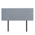 Linen Fabric Double Bed Deluxe Headboard Bedhead - Berlin Blue