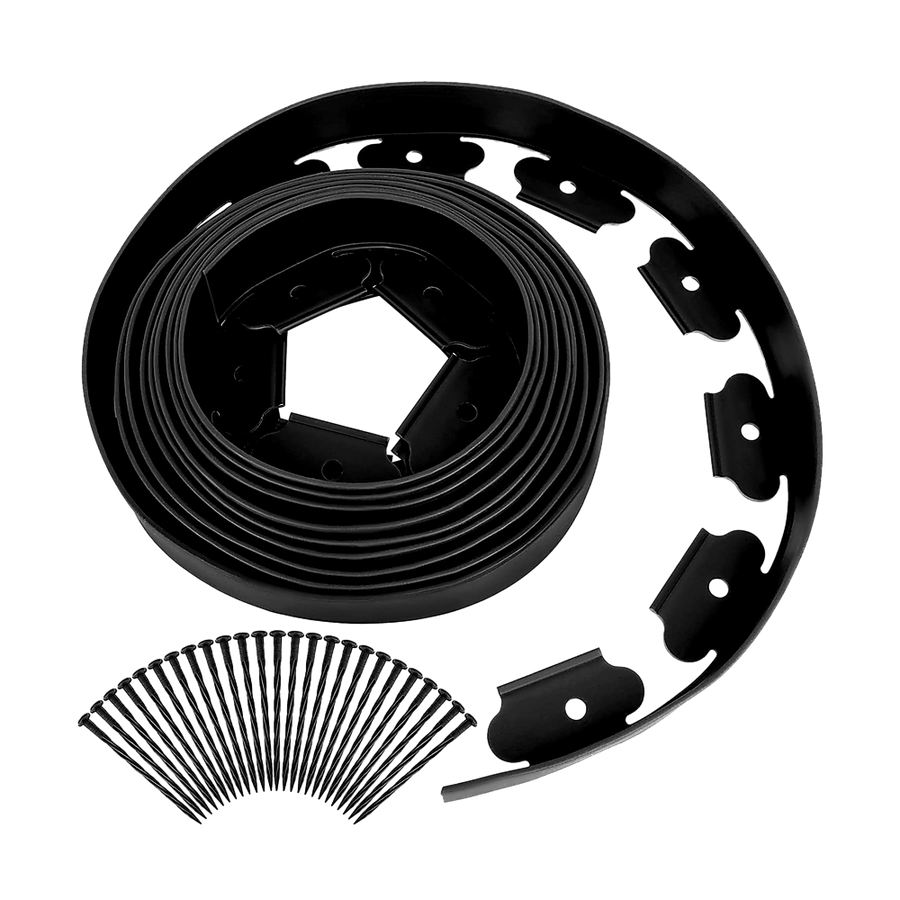 Landscape No Dig Lawn Garden Edging Kit 10m Flexible Durable Border Paver