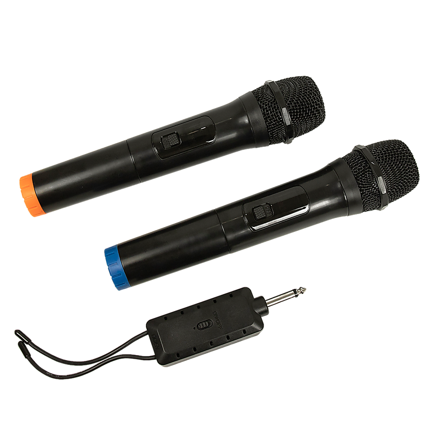 2 x Wireless Microphone Handheld Cordless Professional Mic Karaoke Receiver
