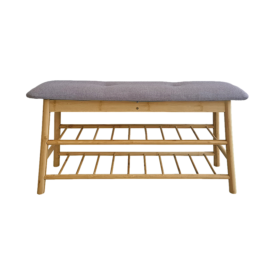 Shoe Stool Storage Rack Cabinet Multifunctional Space Saving