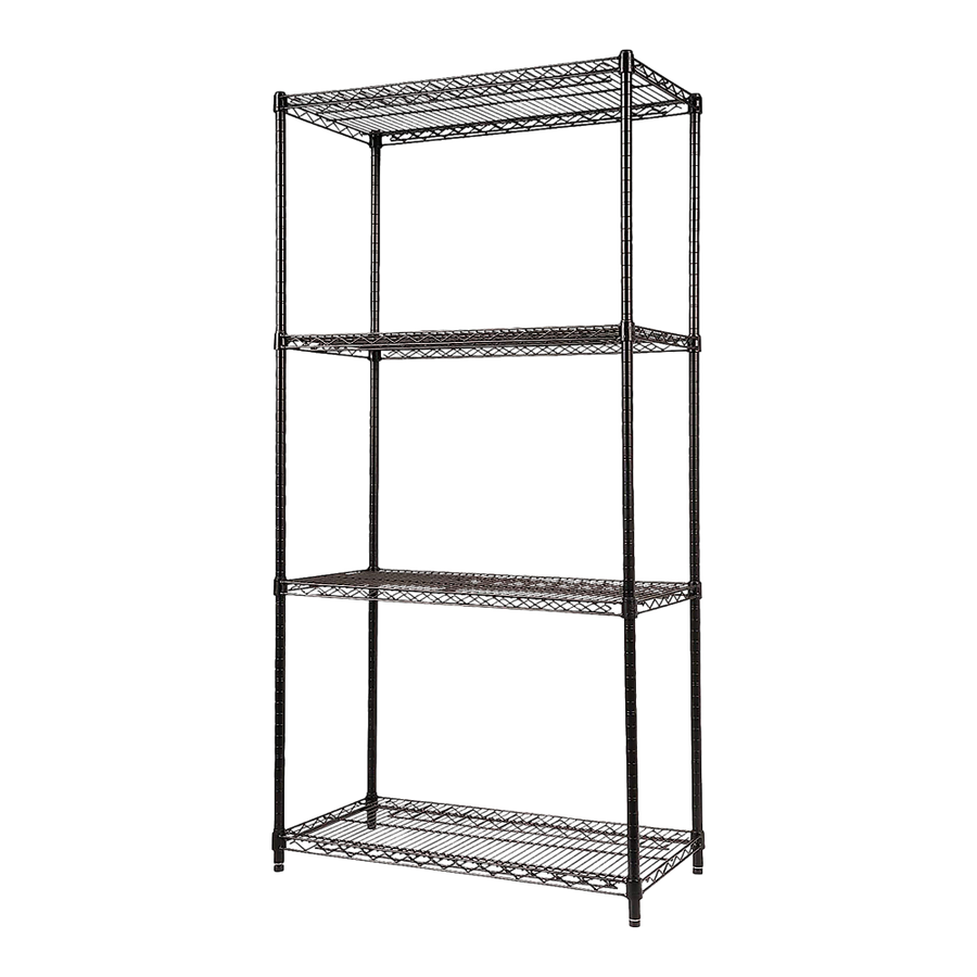 Modular Wire Storage Shelf 900 x 350 x 1800mm Steel Shelving