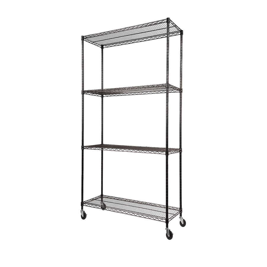 Modular Wire Storage Shelf 900 x 350 x 1800mm Steel Shelving
