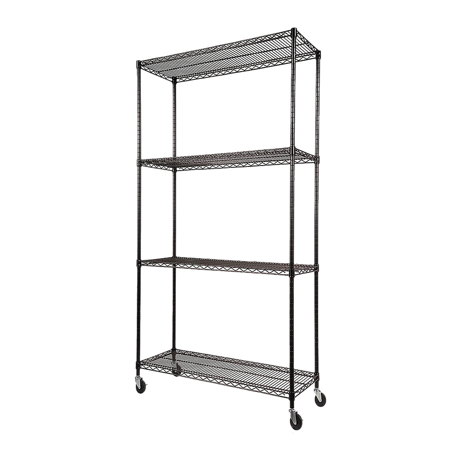 Modular Wire Storage Shelf 900 x 450 x 1800mm Steel Shelving