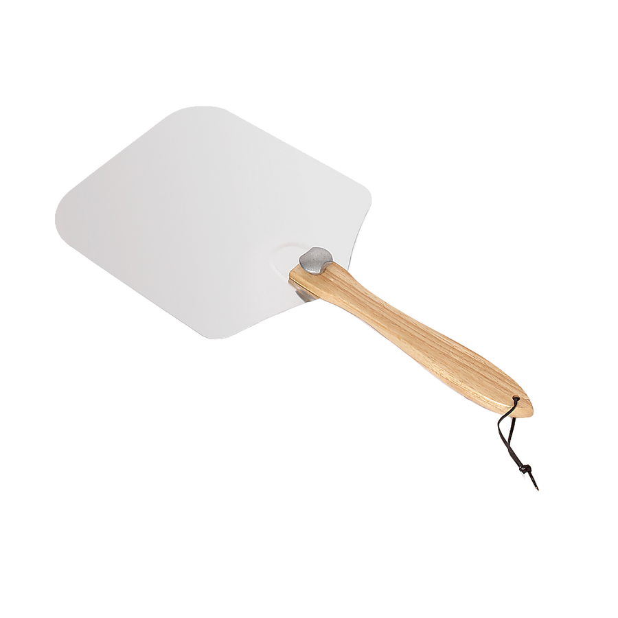 Metal Pizza Peel with Foldable Wood Handle