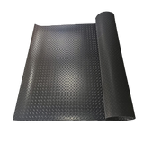 Garage Floor Mat Diamond Plate PVC Vinyl Flooring Rolls Non-Slip 2.5mm Thick