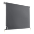 Retractable Straight Drop Roll Down Awning Garden Patio Screen 2.1X2.5M