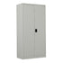 Two-Door Metal Cabinet Shelf Storage for Home Office Gym