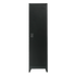 Single-Door Metal Tall Cabinet Shelf Storage for Home Office Gym