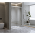 155-170cm Adjustable Wall to Wall Sliding Glass Shower Door in Chrome