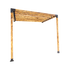 Roof Pergola Gazebo Shed Matte Black Steel Brackets DIY Kits
