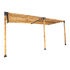 Roof Pergola Gazebo Shed Matte Black Steel Brackets DIY Kits