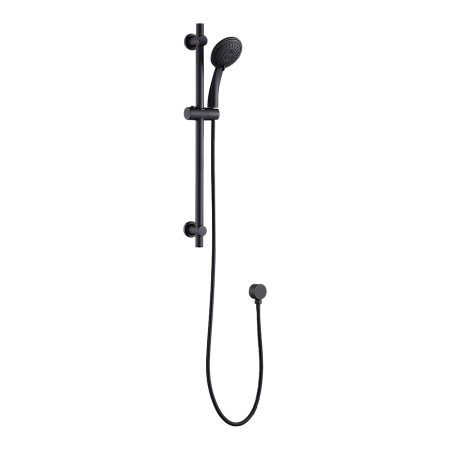 Hand Held Shower Rail Soap Dish Bathroom Set