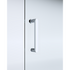 40mm Adjustable Contemporary Corner Sliding Chrome Shower Screen 86x80cm