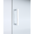 40mm Adjustable Contemporary Corner Sliding Chrome Shower Screen 86x92cm